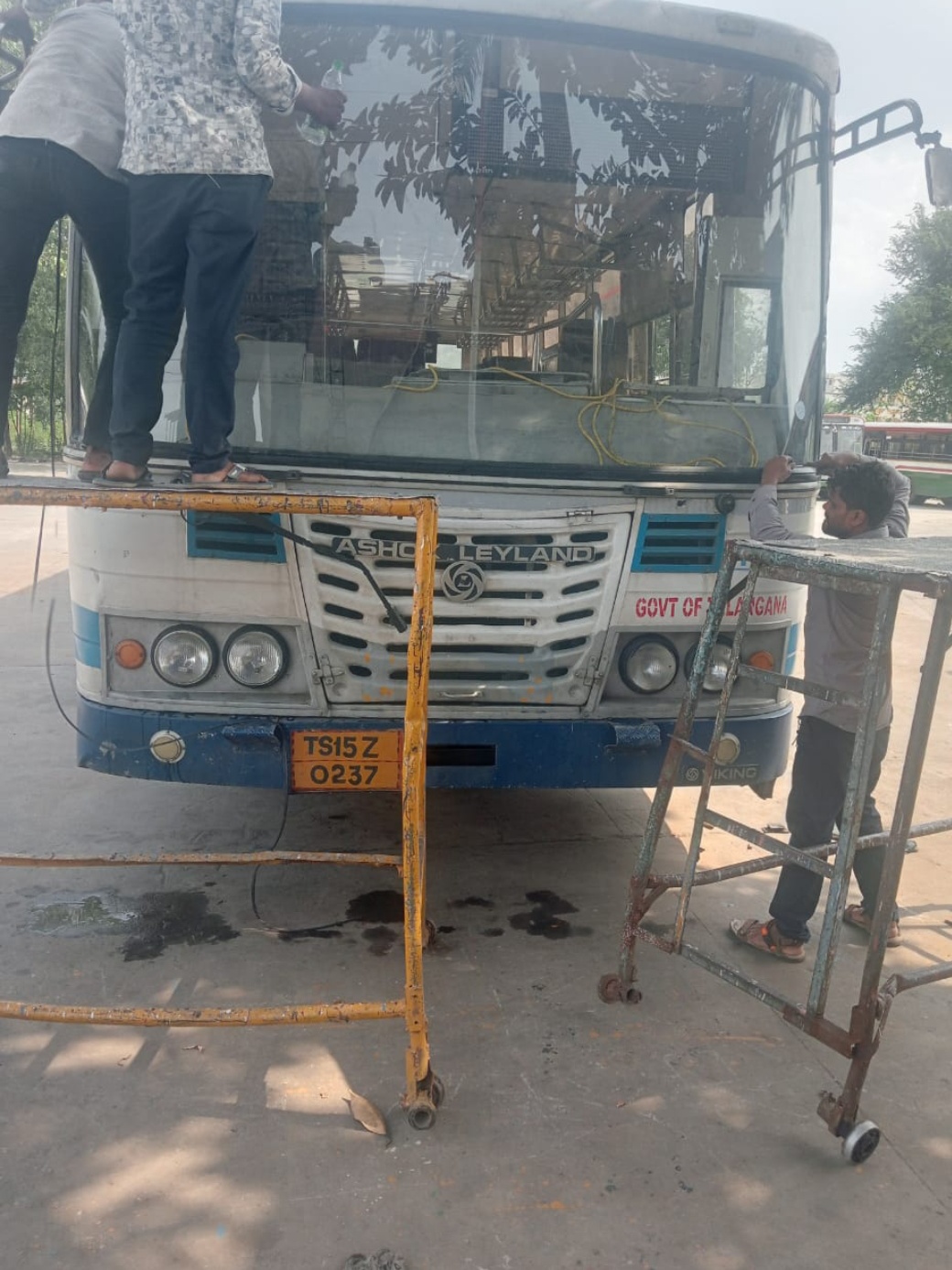 ప్రజా కలం కథనానికి స్పందించిన ఆర్టీసీ అధికారుల ప్రజా కలం కథనానికి స్పందించిన ఆర్టీసీ అధికారుల