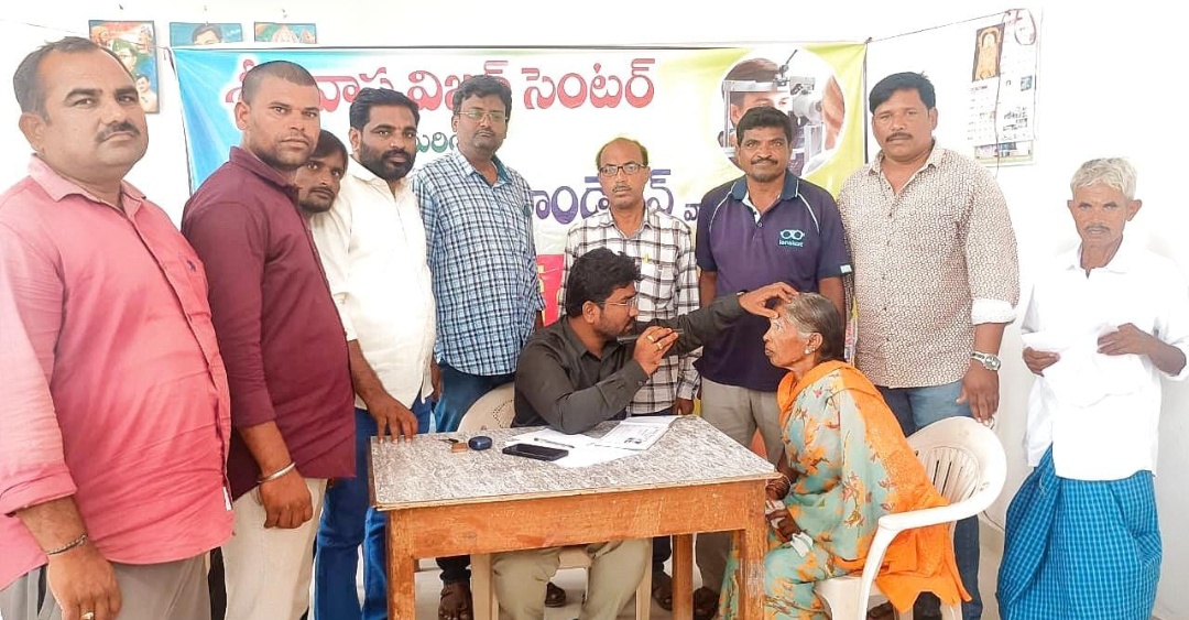 *ఉచిత కంటి వైద్య శిబిరానికి విశేష స్పందన*
