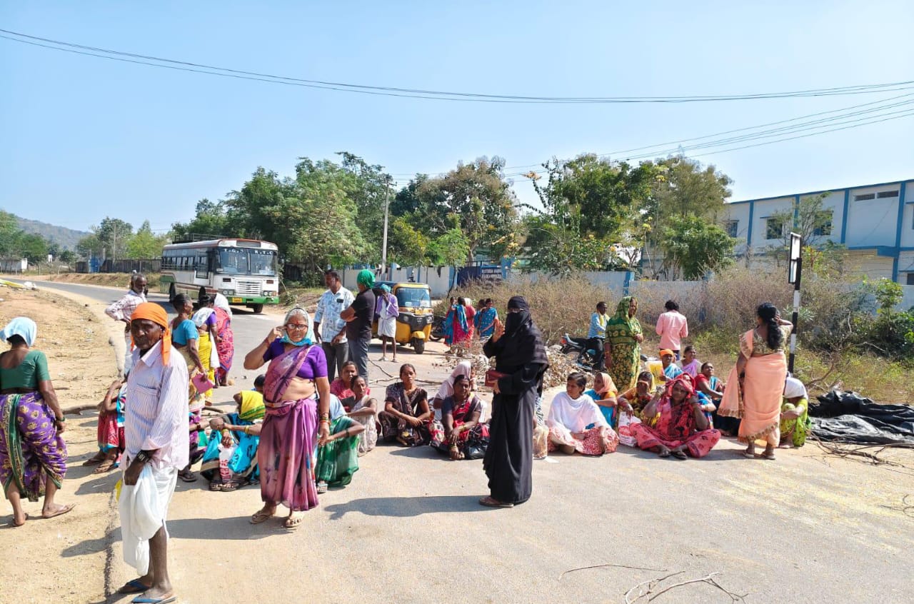 రోడ్డెక్కిన మొక్క జొన్న రైతులు..