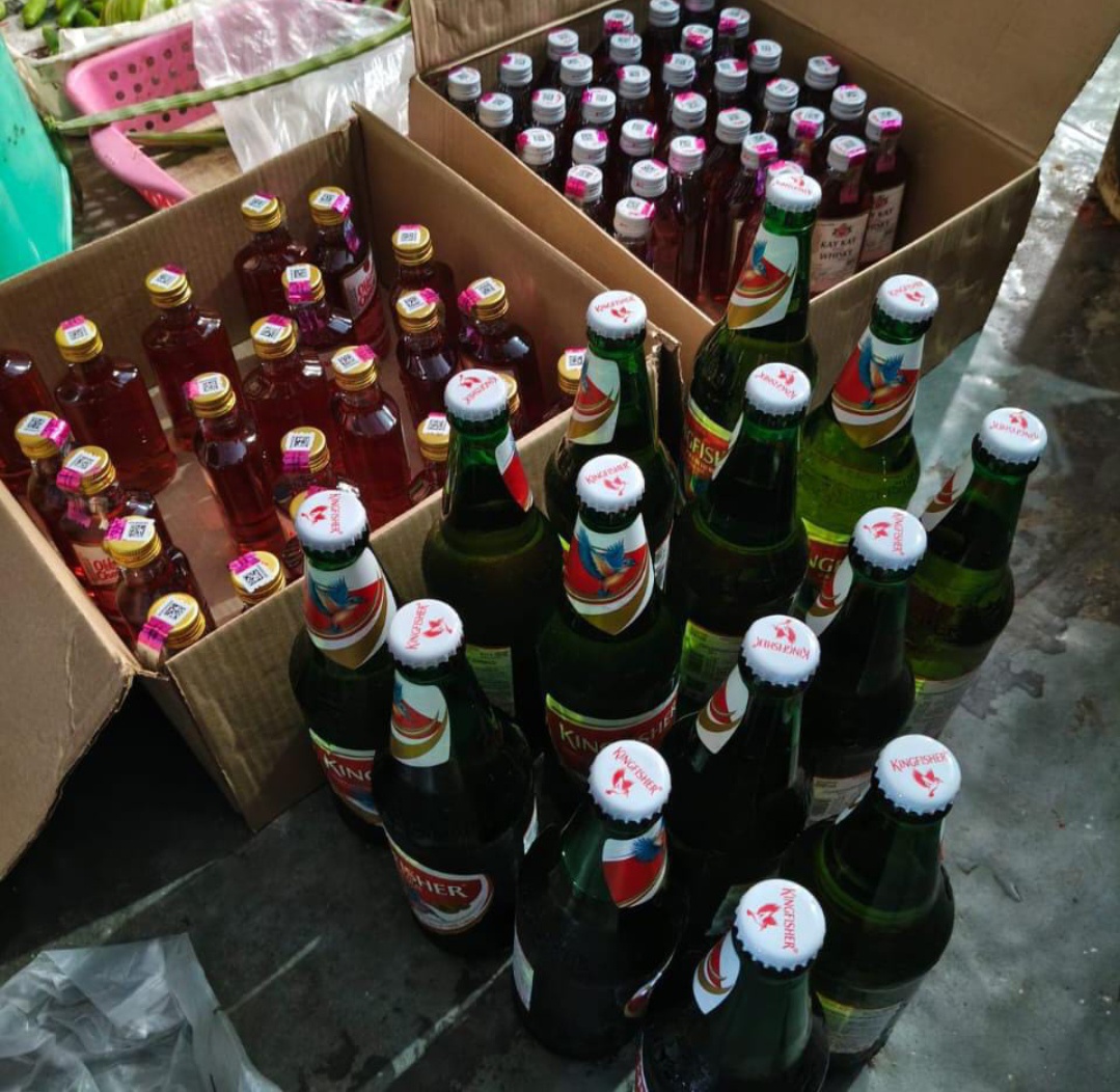 అక్రమ మద్యం పట్టివేత