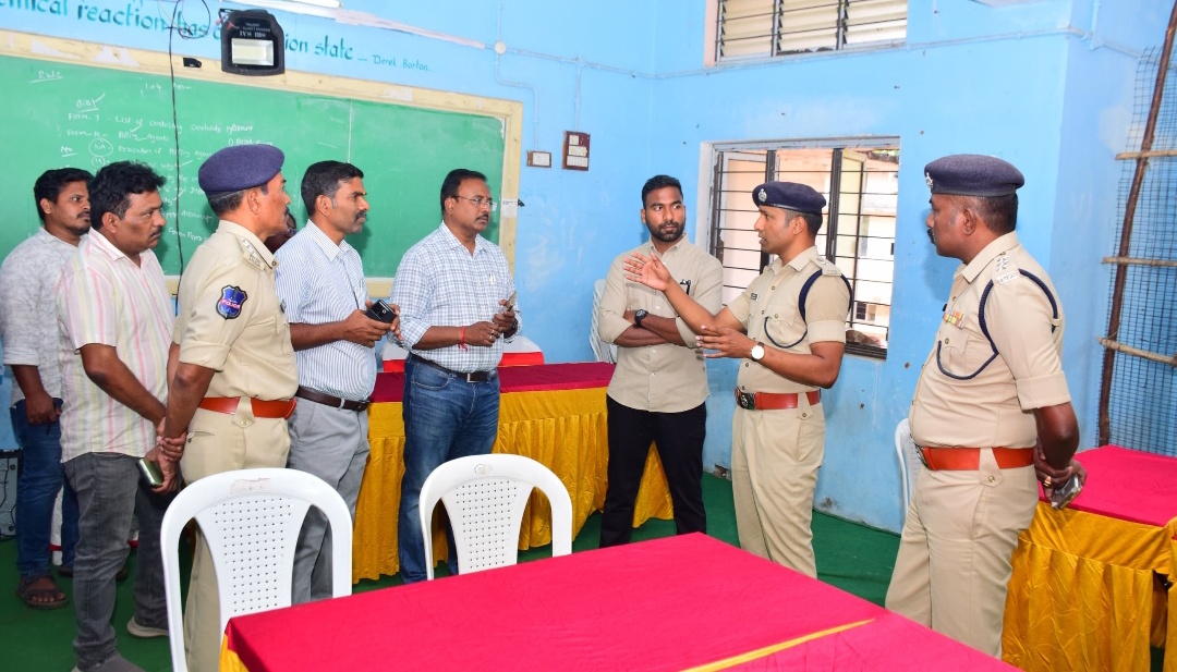 మున్సిపల్ ఎన్నికల ఓట్ల లెక్కింపునకు   400 మంది పోలీస్ లతో పటిష్ట బందోబస్తు