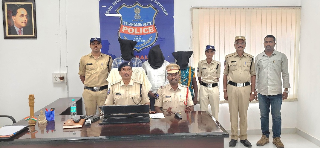 వైష్ణవి కేసులో ముగ్గురికి రిమాండ్