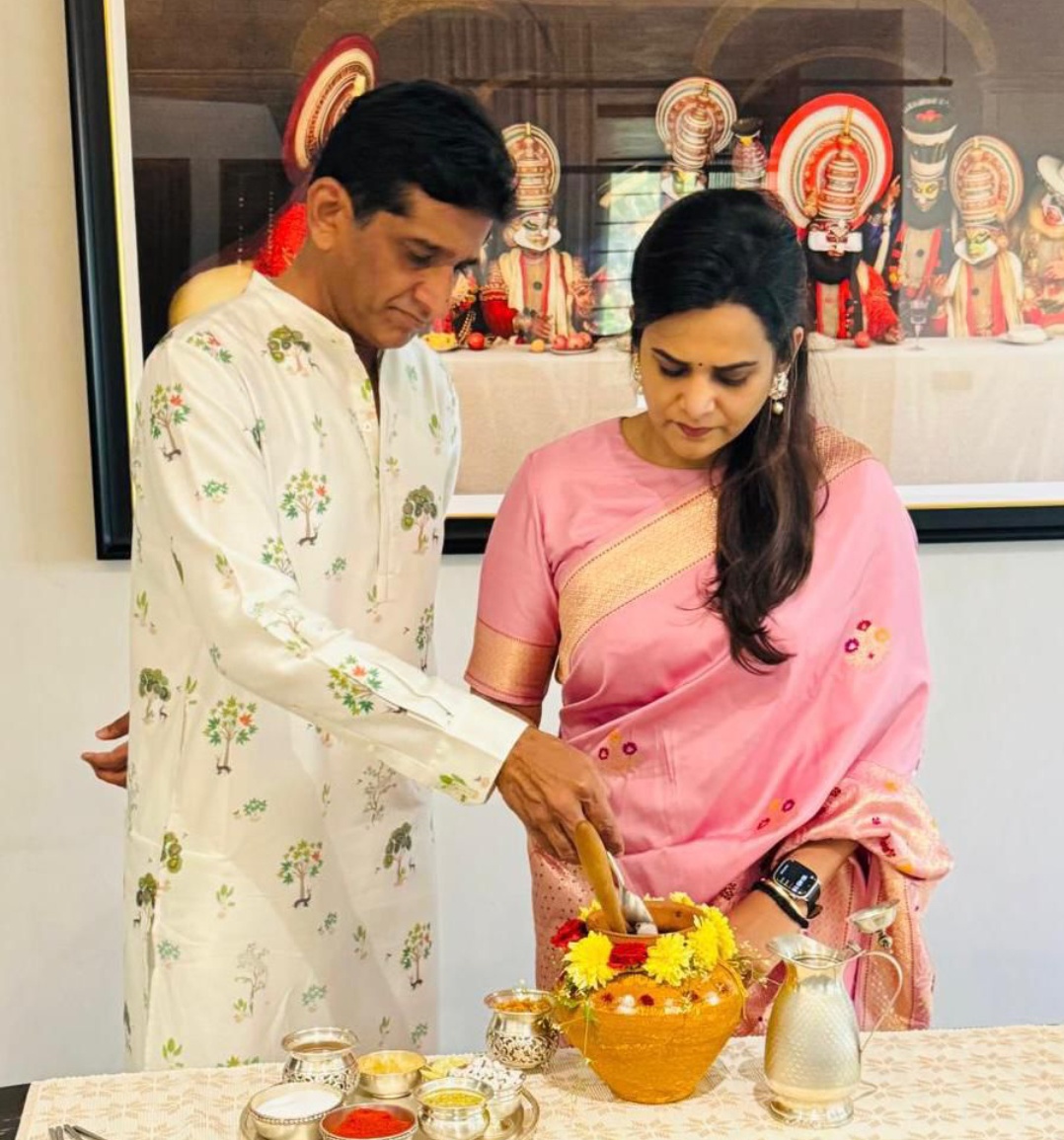 ఎమ్మెల్యే నివాసంలో ఉగాది వేడుకలు