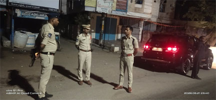 అర్ధరాత్రి నిఘా మరింత పటిష్టం : జిల్లా ఎస్పీ అశోక్ కుమార్
