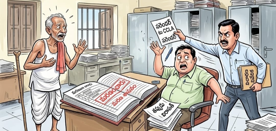 *బతికున్నోడికి ‘మరణ’ శాసనం* *బతికున్నోడికి ‘మరణ’ శాసనం*